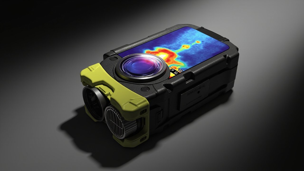 Ruggedized thermal imaging camera with Germanium lens