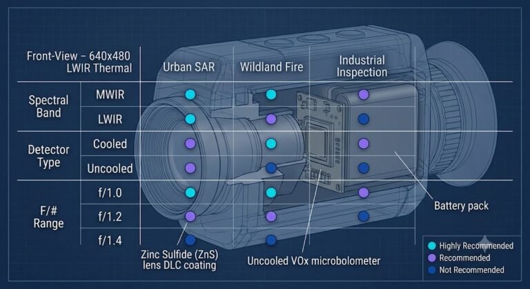 Thermal Imaging in Firefighting: Optical Engineering for Extreme Environments